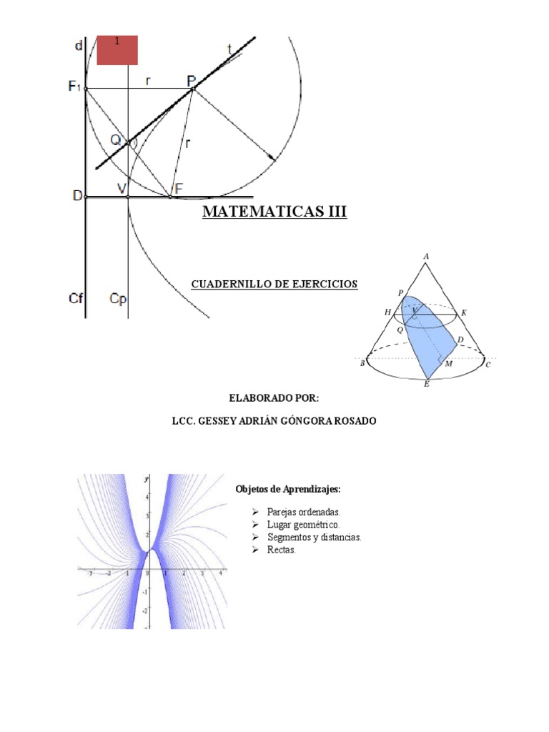 Ejercicio de Rectas Geometria Analitica | PDF | Línea (geometría ...