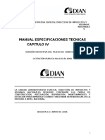 Capitulo IV - Manual Especificacion Tecnica - 08 Mayo