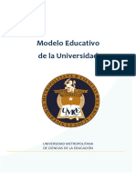 Modelo Educativo Umce