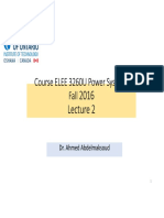 Ps Course - Elee3260 - Uoit - Lec 2