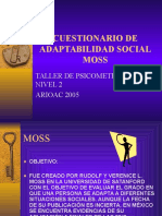 Cuestionario de Adaptabilidad Social Moss