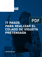 17 Pasos para Realizar El Colado de Vigeta Pretensada