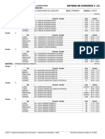 Sistema de Horarios V. 2.0: Carrera: Lingüística Aplicada A La Enseñanza de Lenguas Nivel: PRIMERO Gestion: 2/2016