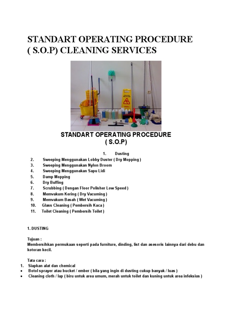 SOP Cleaning Service.docx