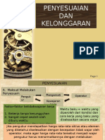 Penyesuaian Dan Kelonggaran