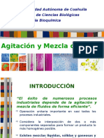 Agitación y Mezcla de Fluidos: Universidad Autónoma de Coahuila Facultad de Ciencias Biológicas Ingeniería Bioquímica