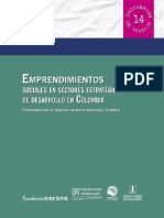 Emprendimientos Sociales en Sectores Estrategicos de Colombia PDF
