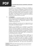 Excepciones de La Conclusión Del Proceso Por Conciliación o Transacción