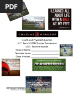 Aquinas Student Booklet Soccer