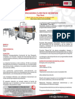 Empacadora Flow Pack Scorpion - Top Seal 06201018