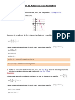 Solución de Autoevaluación Formativa - La Recta..docx