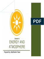 Session 11 - Energy and Atmosphere