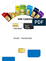 Sim Cards: Your Name