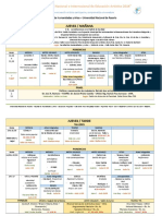 Cronograma Del Congreso 2016-10-20