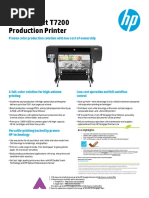 Brosur HP Designjet T7200 Plotter