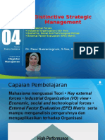 Distinctive Strategic Management: Dr. Dewi Nusraningrum, S.Sos, M.Si