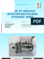 Design of Collision Detection and Obstacle Avoidance Robot