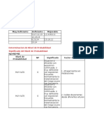 Excel Tablas Seguridad