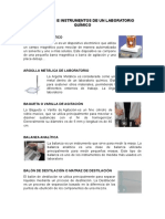 Materiales e Instrumentos de Un Laboratorio Químico