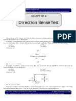 IGP CSAT Paper 2 General Mental Ability Direction Sense Test