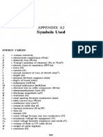 Symbols Used: Appendix A2