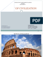 Study of Civilization: Introduction To Settlement Planning (Studio) Assignment 1