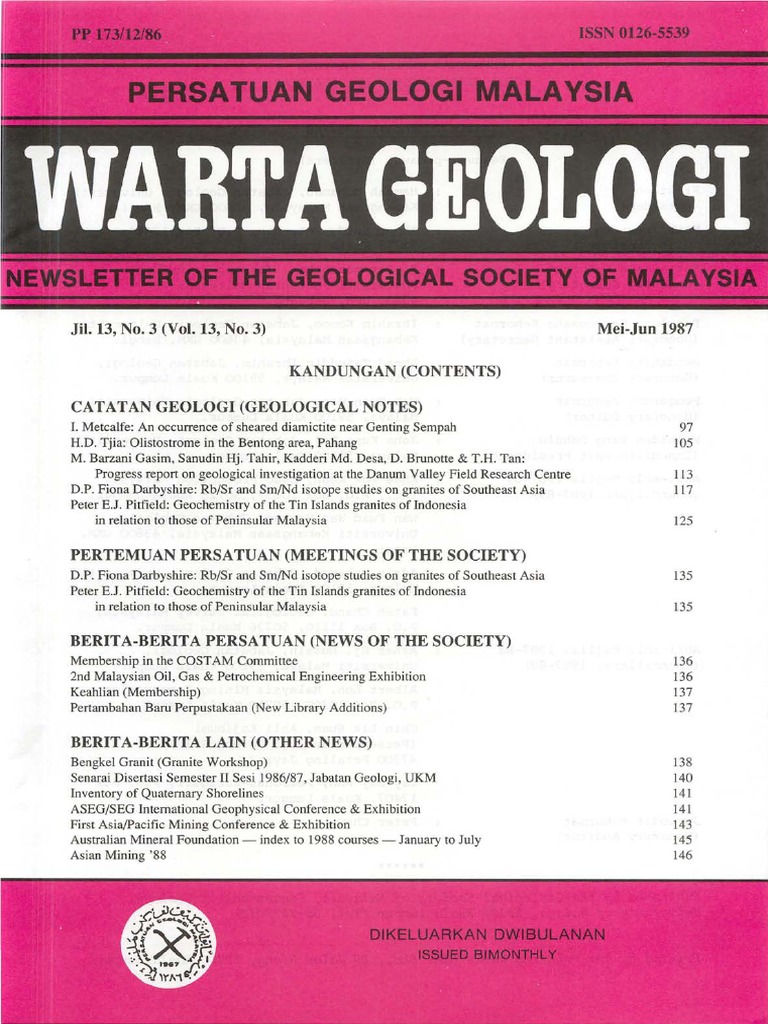 Sheared Diamictite Near Genting Sempah | PDF | Petrology | Rocks