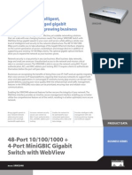 Switch 48-Port Linksys-SRW2048 Datasheet