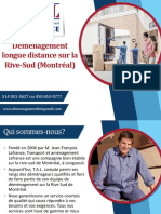 Déménagement Longueuil: Déménageurs Longue Distance