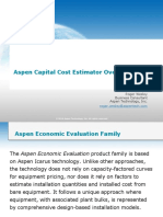 Aspen Capital Cost Estimator Overview - AACE 25 Feb 2014