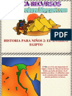 Historia Antiguo Egipto Niños