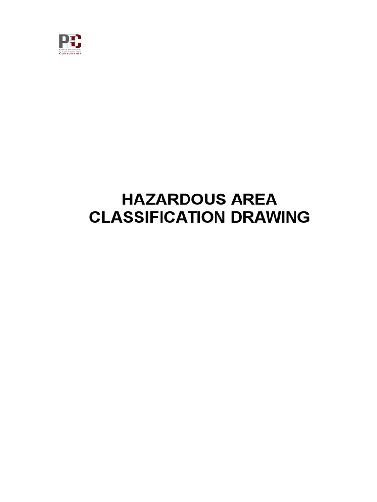 Hazardous Area Classification Drawing PDF