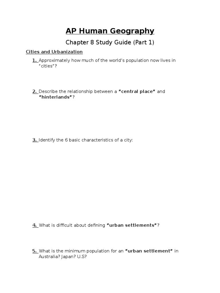 Greiner Ch. 8 Study Guide 1 | PDF