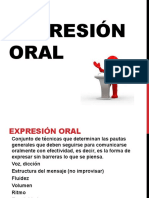 Expresión Oral