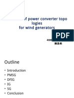 A Review of Power Converter Topo Logies For Wind Generators