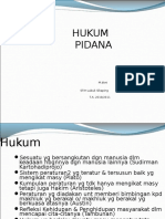 HUKUM PIDANA