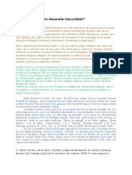 Eugen Ionescu În Dosarele Securităţii": În 1945, Trimite, de La Paris, Revistei Viaţa Românească" Un Articol Intitulat