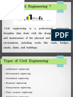 What Is Civil Engineering ?