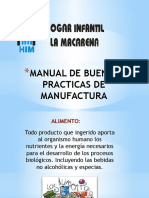 Manual de Buenas Practicas de Manufactura