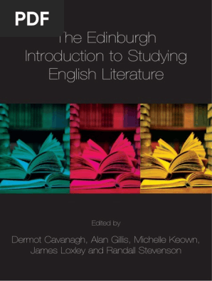 The Edinburgh Introduction To Pdf Poetry Novels