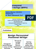 BPPV: Benign Paroxysmal Positional Vertigo