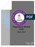 Programacio General Anual 16-17