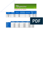 Planilla de Remuneraciones de Una Constructora en Excel