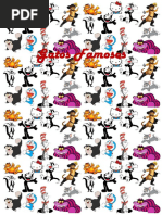 Personajes de Don Gato y su Pandilla | PDF | Gatos