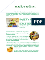 Alimentação Saudável1 - 6.º C