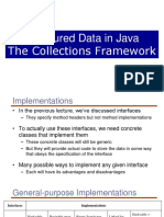 Structured Data in Java-Collection