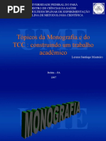 Aula-metodologia, Monografia e TCC