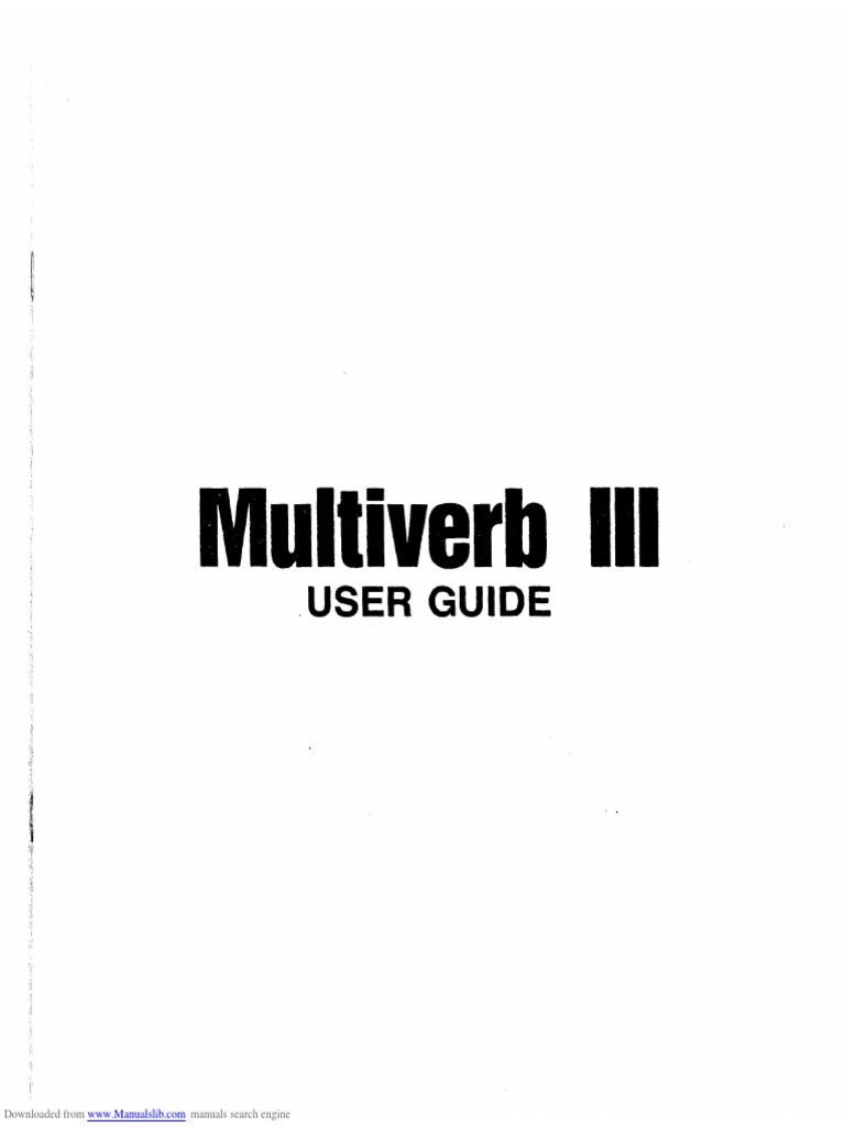 A Guide to An Overview of the Manuals Search Engine and