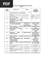 Download List of Books on Political and International Relations by aaortizr SN32843353 doc pdf