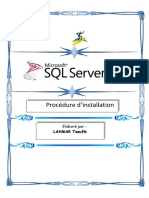 Installation de SQL Serveur 2008